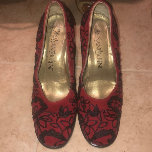 Yves Saint Laurent Shoes - Yves Saint Laurent Vintage Heels Yves Saint Laurent Shoes - Yves Saint Laurent Vintage Heels